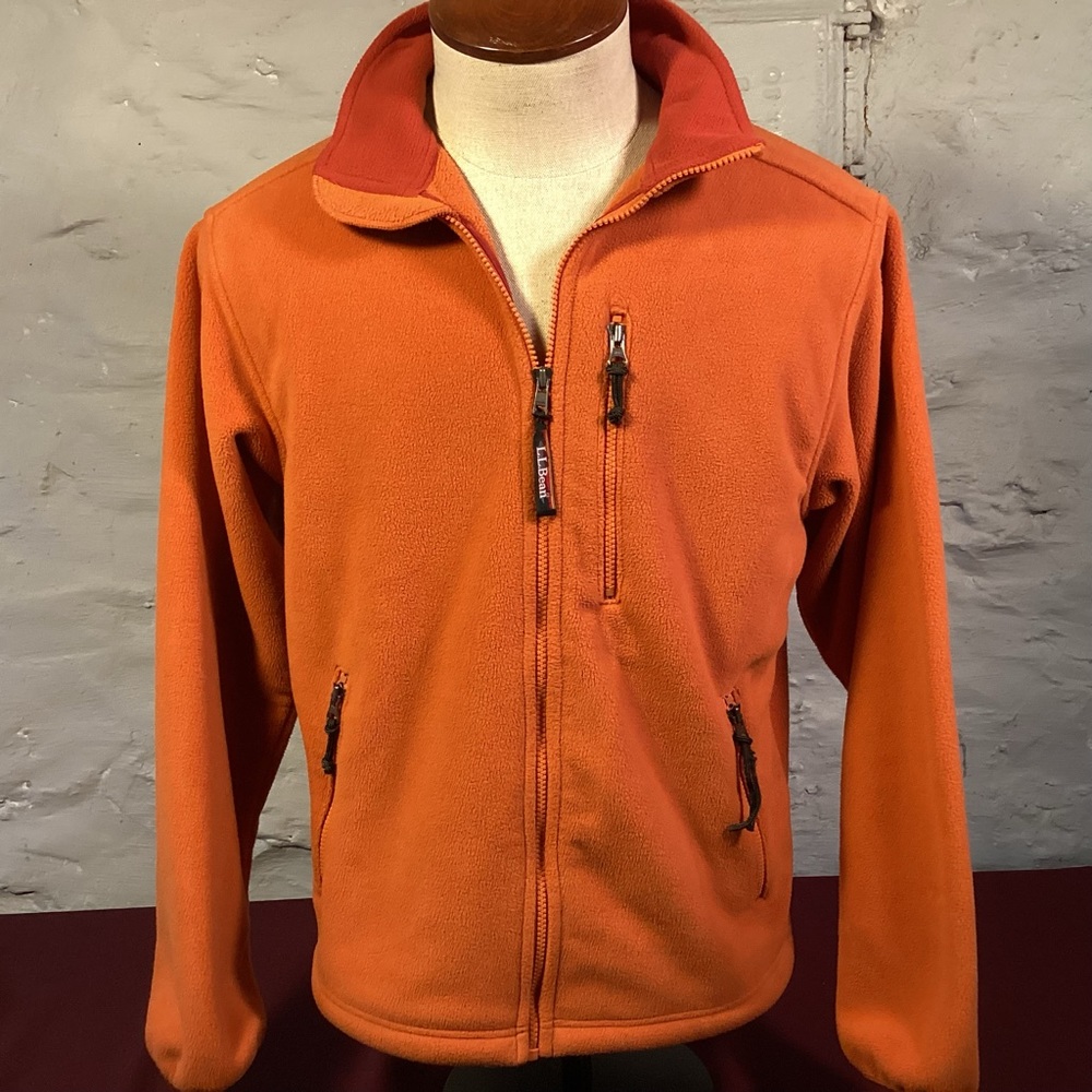 L.L. Bean full zip Fleece jacket men’s size medium